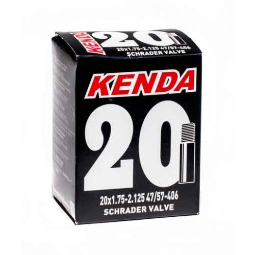 Камера KENDA 20" 20X1.75-2.125, 47/57-406 A/V, BOX, MOULDED 44/710 MM