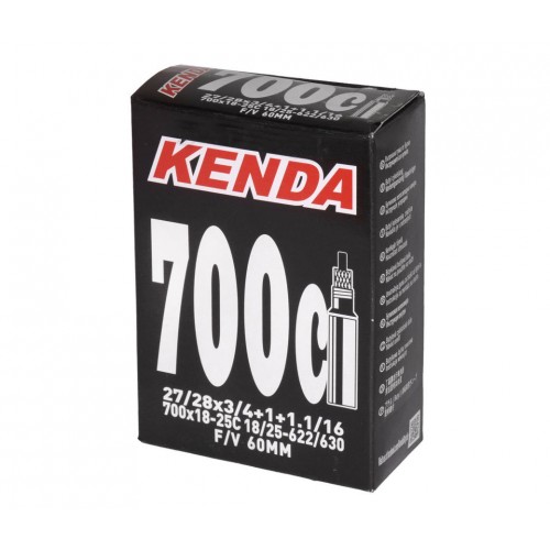 Камера Kenda 28” 700x18/25 C Presta в коробочке (шоссе)