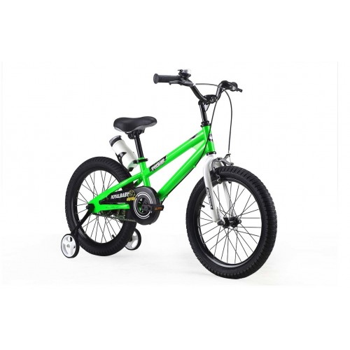 Велосипед Royal Baby Freestyle 18", стальная рама, цв. Зеленый																				