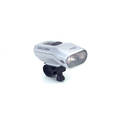 Фонарь передний RHL-01 Halogen лампа, индикатор зарядки, цв.