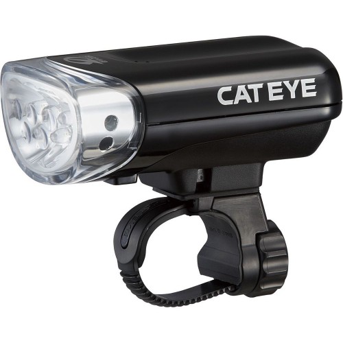 Фара "Cateye", 5 светодиодов, с автоматическим датчиком света, чёрная.