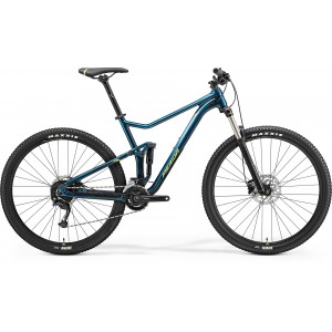 Велосипед Merida One-Twenty RC 9.300 (2021) Teal-Blue/Lime