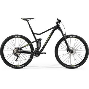 Велосипед Merida One-Twenty 7.500 MetallicBlack (Green) 2019